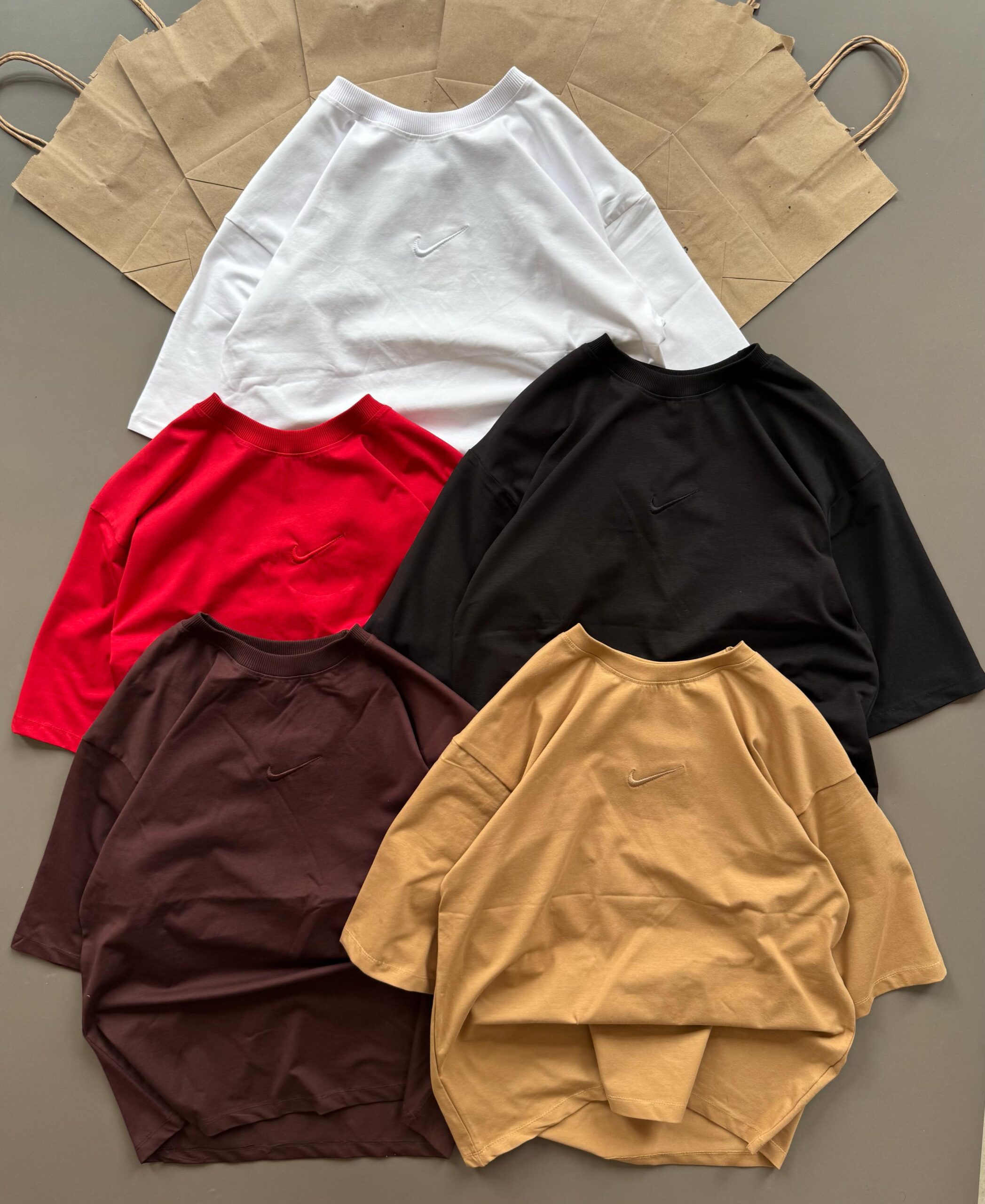 Set of 24, (290 per pc) Premium Cotton Lycra Downshoulder T-shirt